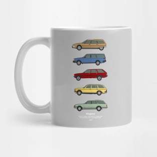 Wagonz classic car collection Mug